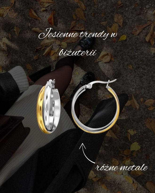 🍂 Jesienne trendy w 2025 roku są odważne, kobiece i nie do przeoczenia. Wybór metali, kolorowe kamienie, asymetria i...